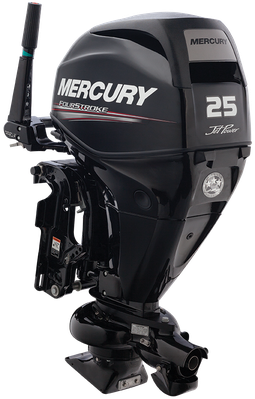 Mercury Marine 25HP FourStroke Outboard - Power Trim