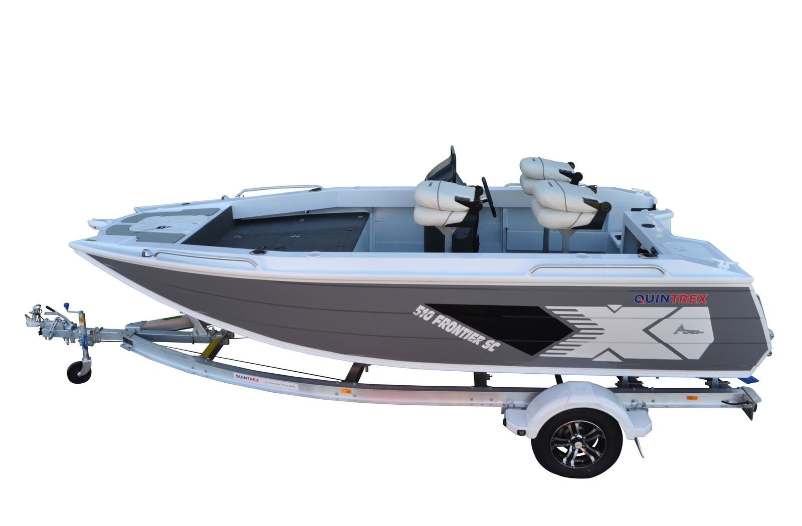 Quintrex 510 Frontier SC + Trailer 1298 ATM TA1298S13SB