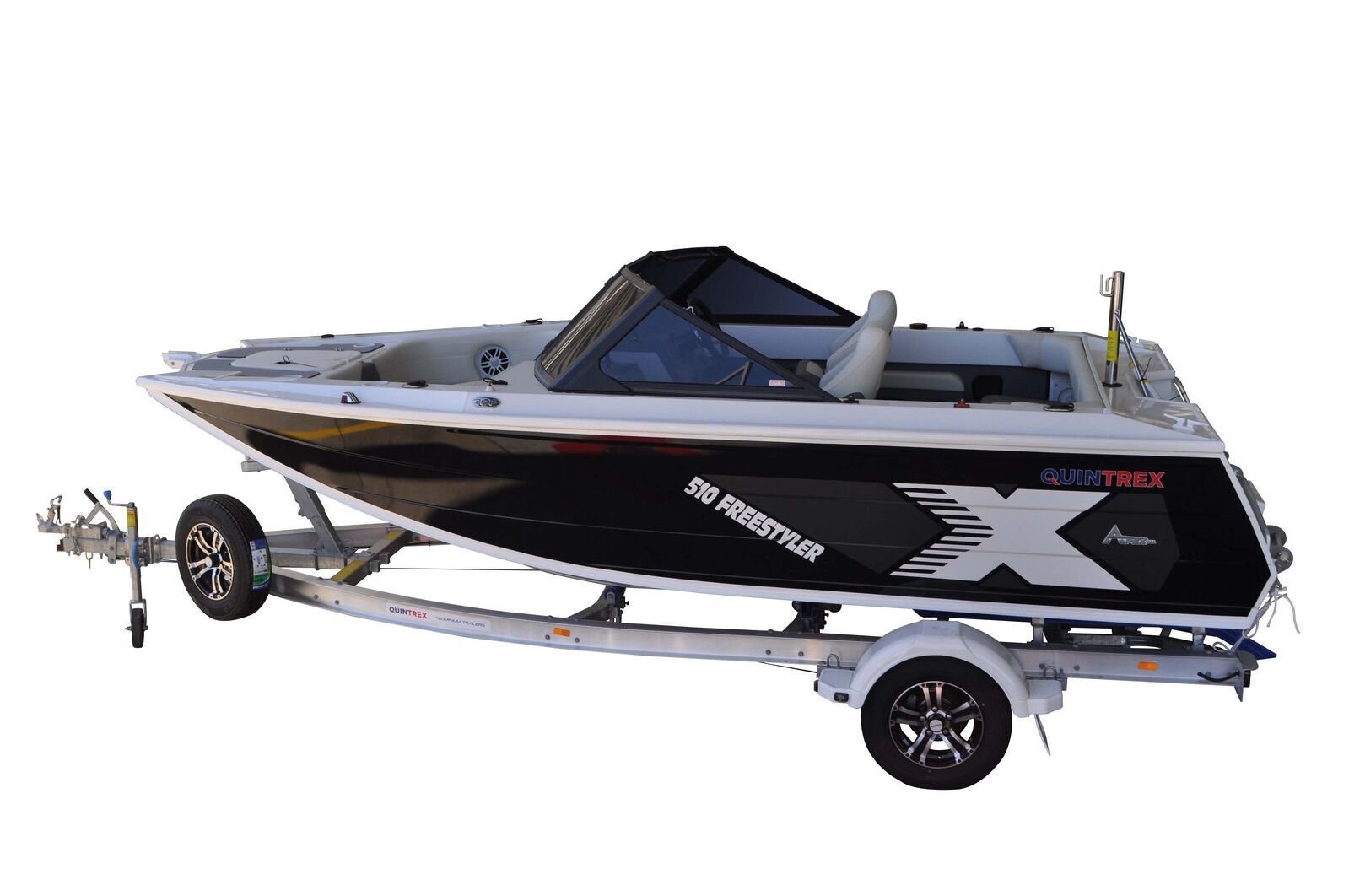 Quintrex 510 Freestyler + Trailer 1298 ATM TA1298S13SB