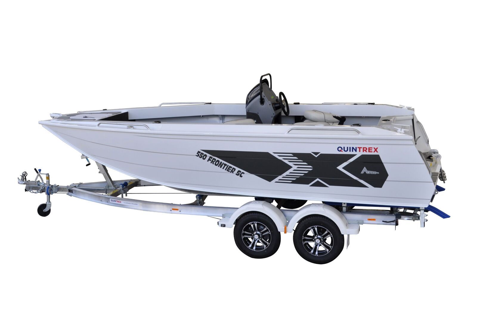 Quintrex 530 Frontier SC + Trailer 1595 ATM TA1595S14SB