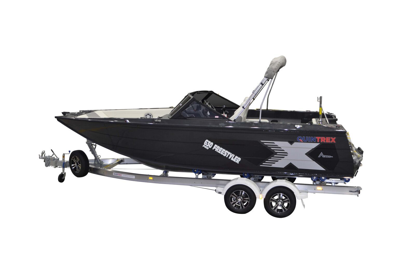 Quintrex 630 Freestyler Pro + Trailer 610 2000 ATM TAB612000T13RB