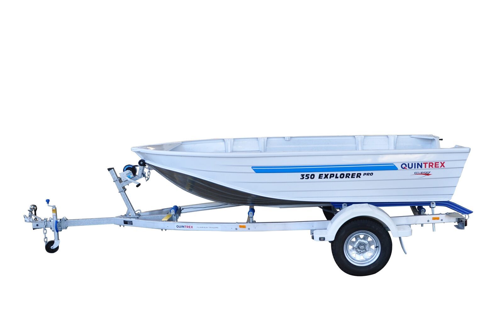 Quintrex 350E Explorer Pro L/S + Trailer 749 ATM TALS749S13