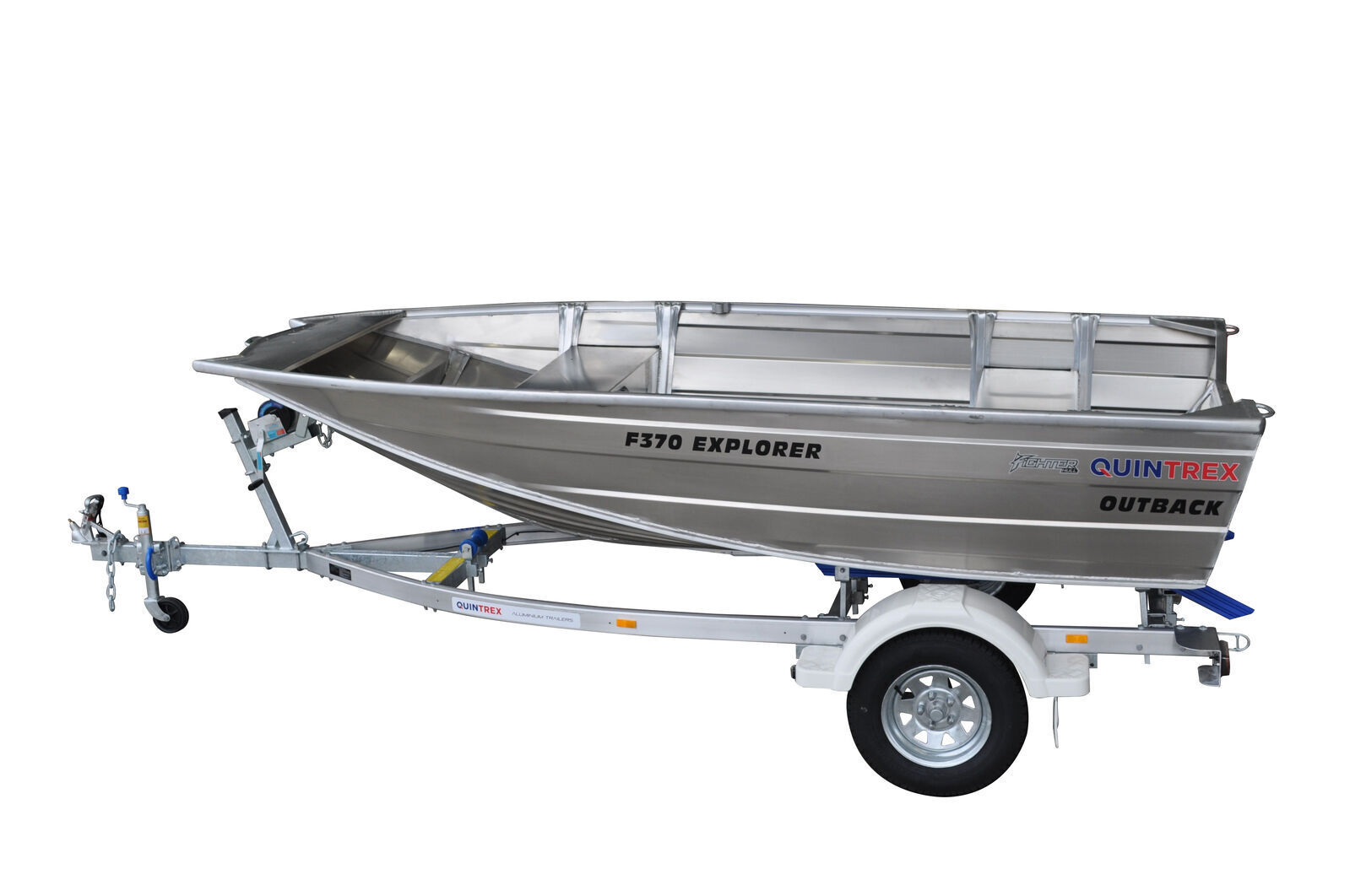 Quintrex F370 Outback Explorer L/S + Trailer 749 ATM TALS749S13