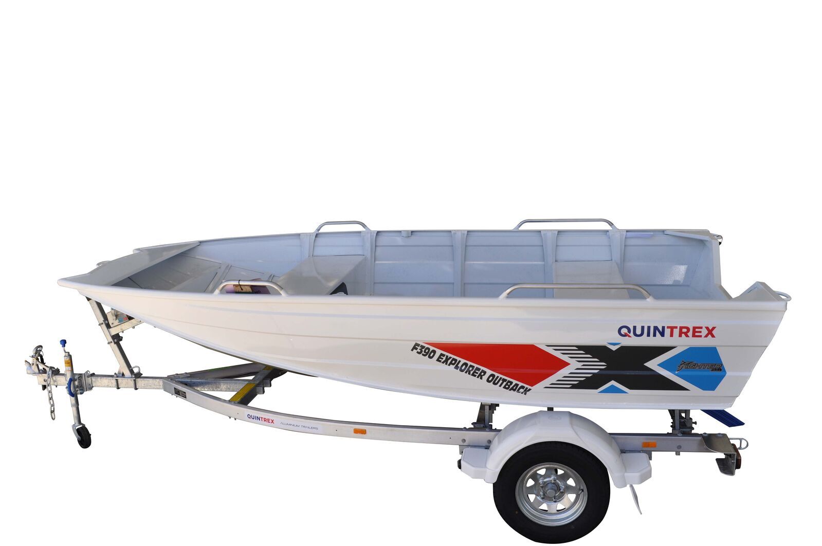 Quintrex F390 Outback Explorer L/S + Trailer 749 ATM TALS749S13
