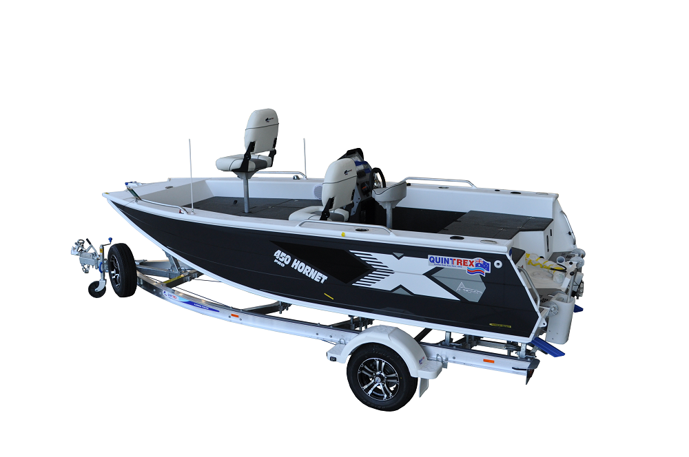 Quintrex 450 Hornet Pro + Trailer 1298 ATM TA1298S13SB