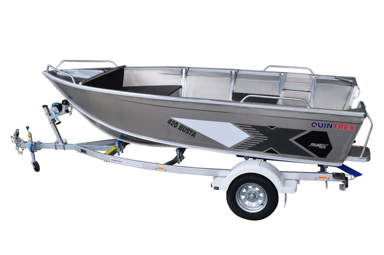 Quintrex 420 Busta TS L/S + Trailer 749 ATM TA749S13S