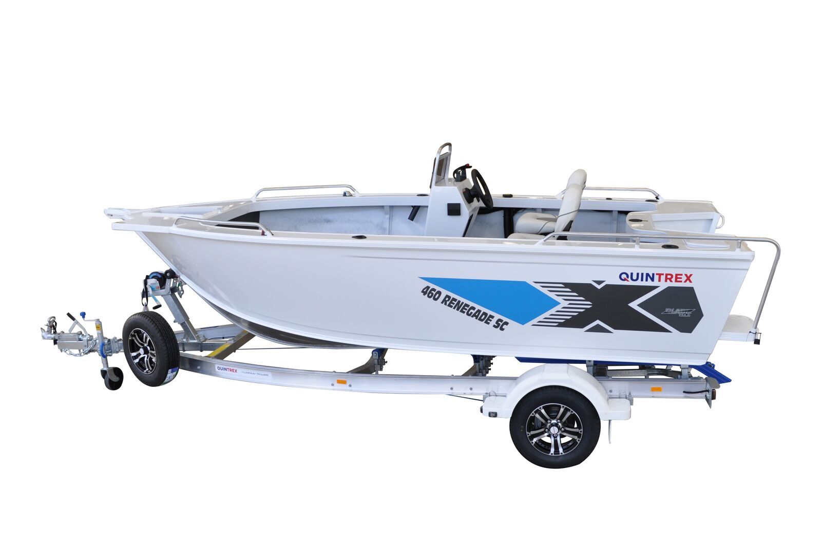 Quintrex 440 Renegade Pro SC + Trailer 1098 ATM TA1098S13SB