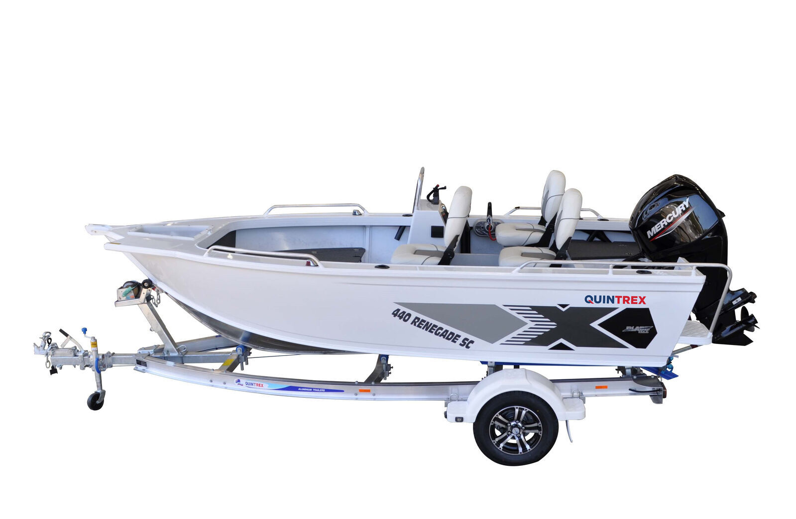 Quintrex 440 Renegade SC + Trailer 1100 ATM TA1100S13SB