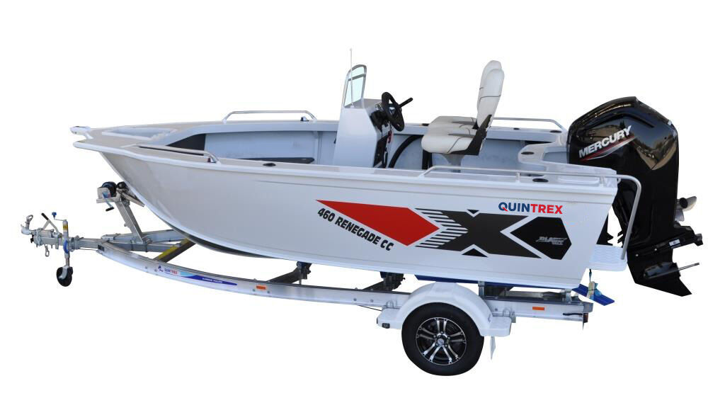 Quintrex 460 Renegade CC + Trailer 1298 ATM TA1298S13SB