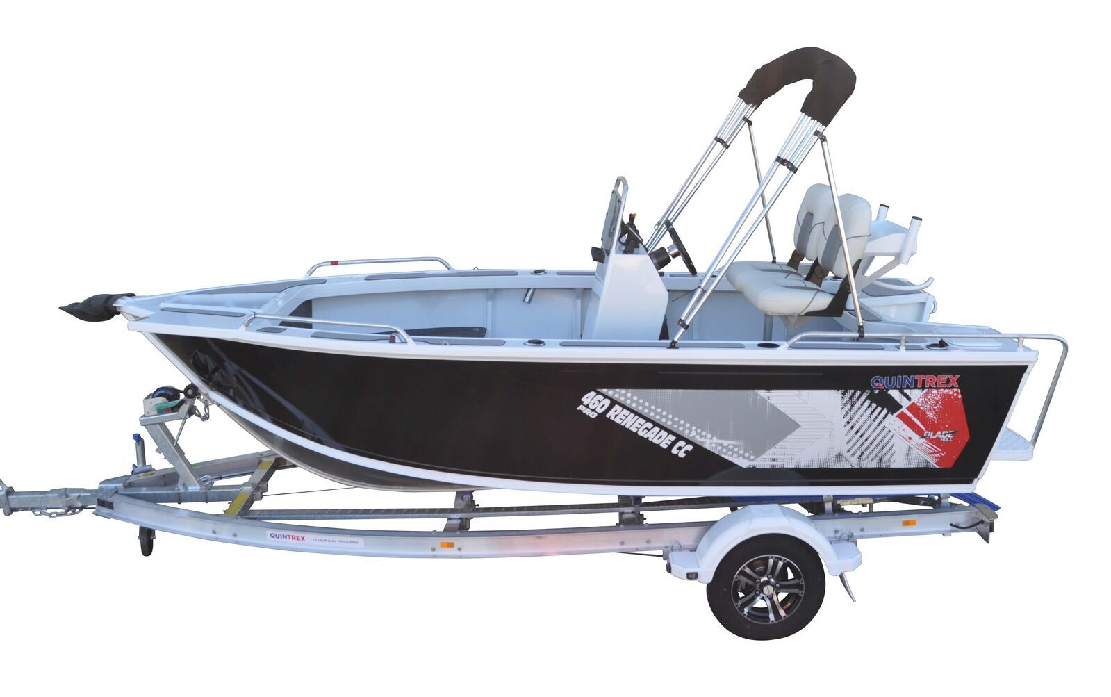 Quintrex 460 Renegade Pro CC + Trailer 1100 ATM TA1100S13SB