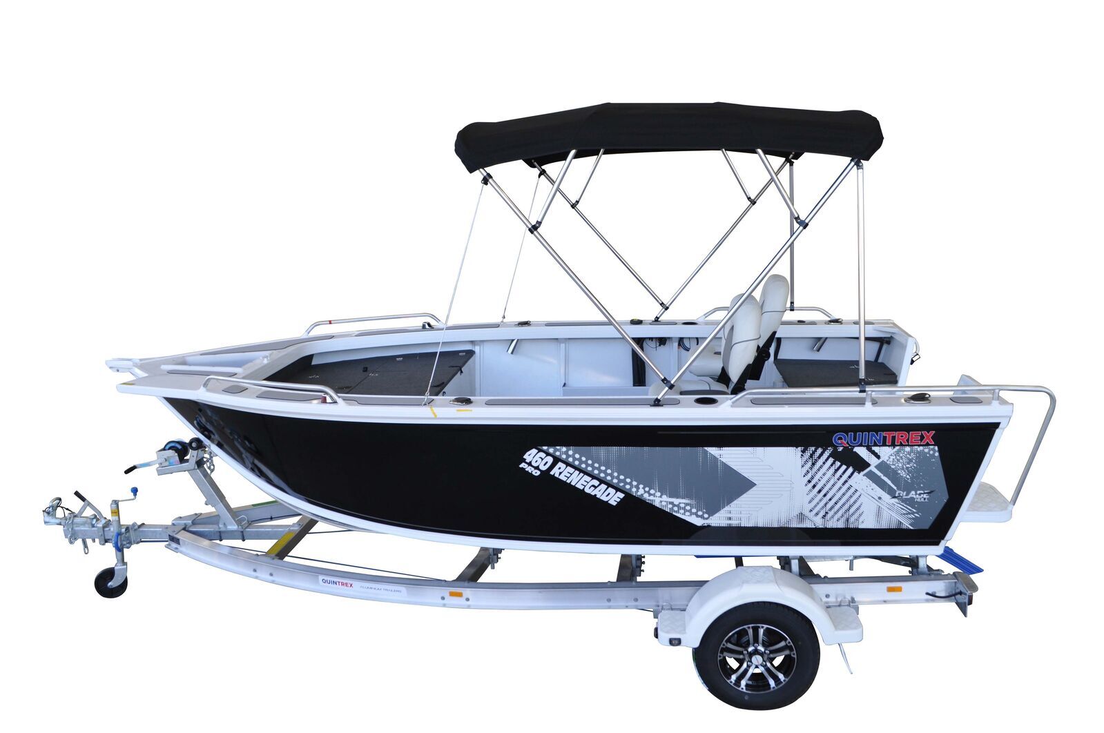 Quintrex 460 Renegade Pro TS + Trailer 1100 ATM TA1100S13SB