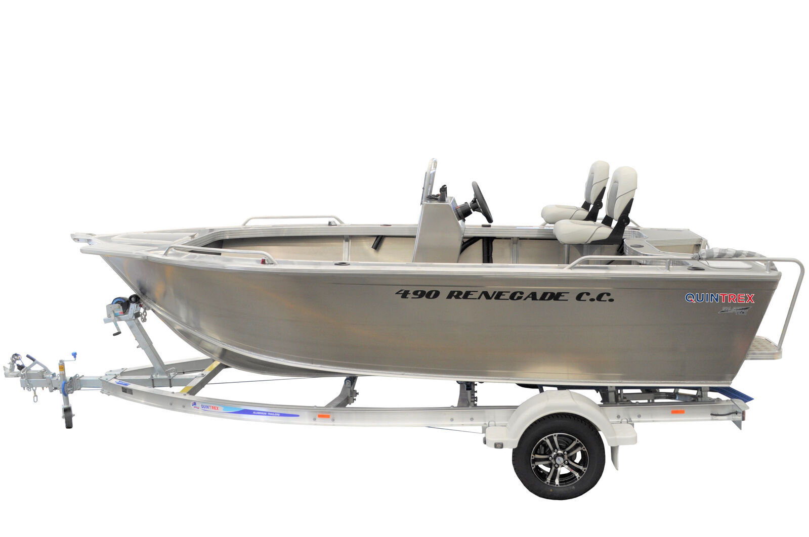 Quintrex 490 Renegade CC + Trailer 1400 ATM TA1400S13SB