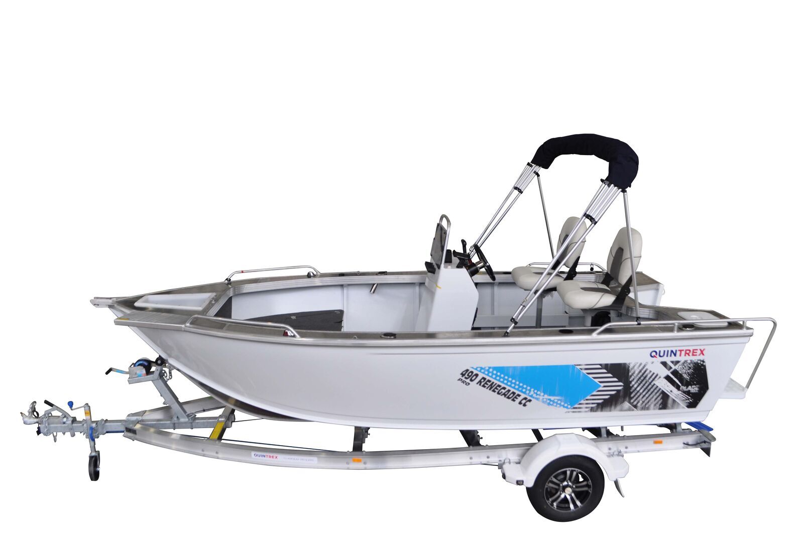 Quintrex 490 Renegade Pro CC + Trailer 1298 ATM TA1298S13SB