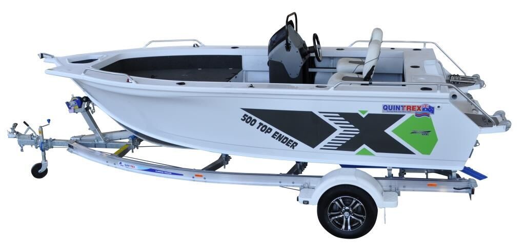 Quintrex 500 Top Ender + Trailer 1298 ATM TA1298S13SB