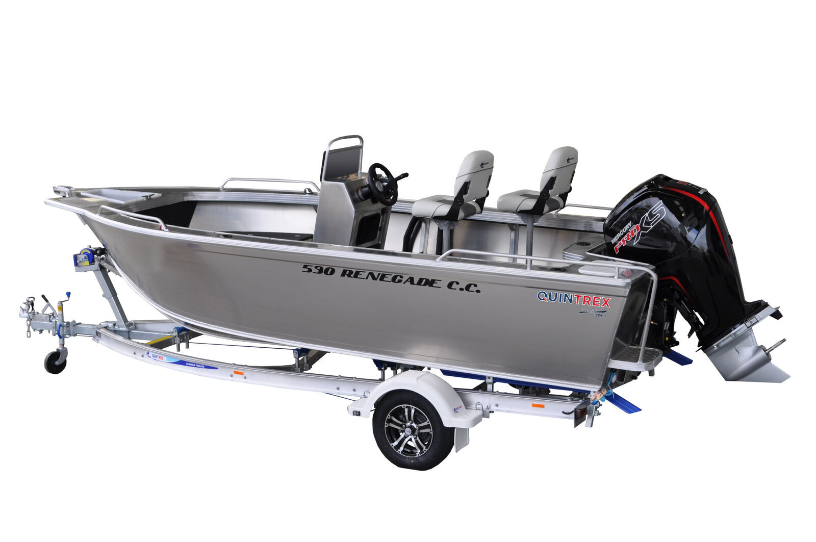 Quintrex 530 Renegade CC + Trailer 1298 ATM TA1298S13SB