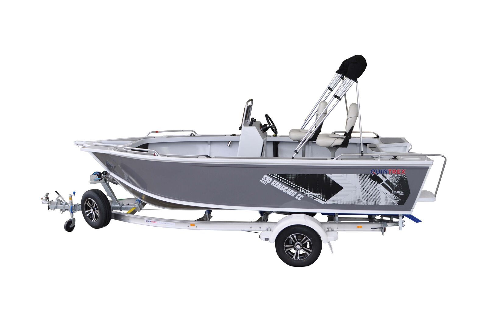 Quintrex 530 Renegade Pro CC + Trailer 1298 ATM TA1298S13SB