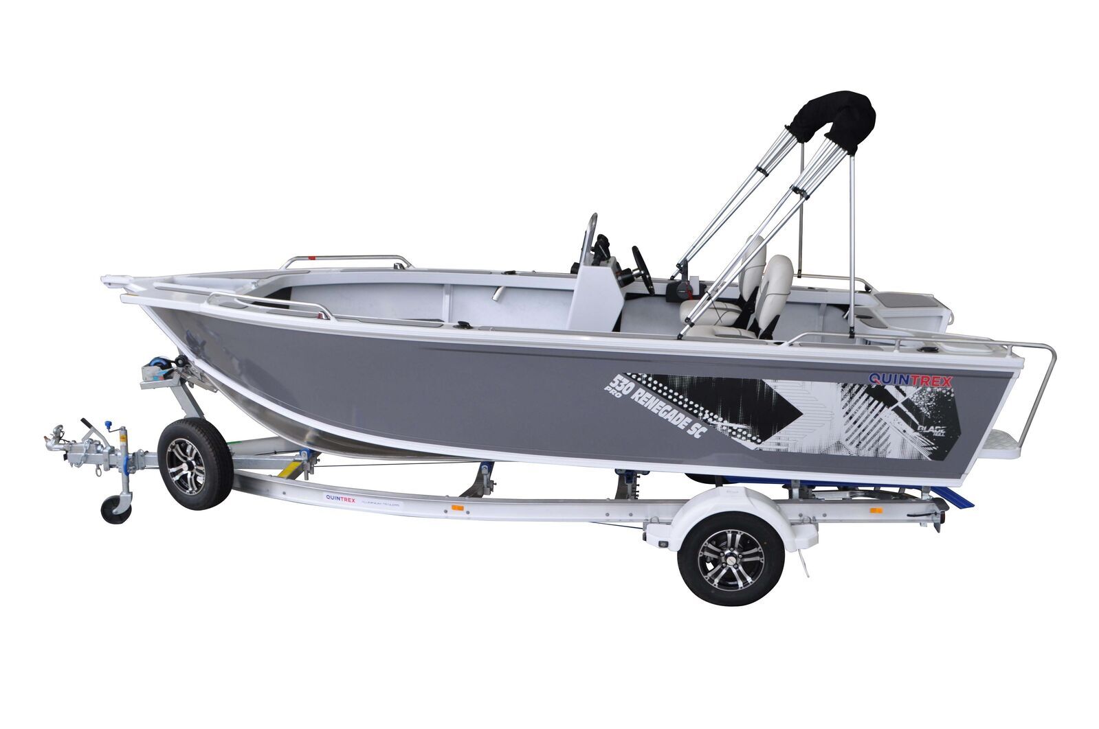 Quintrex 530 Renegade Pro SC + Trailer 1595 ATM TA1595S14SB