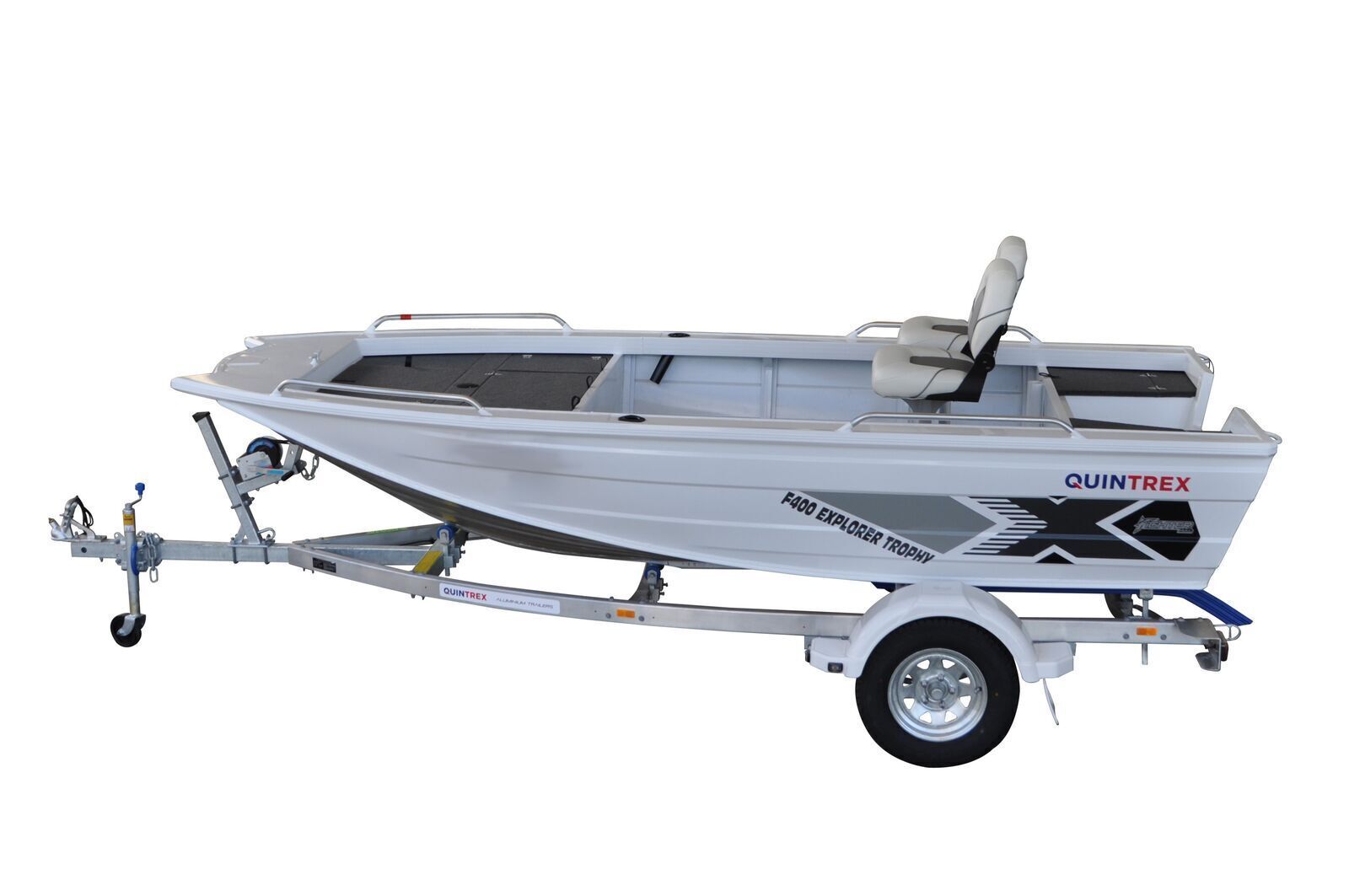 Quintrex F400 Explorer Trophy L/S BMT Packages