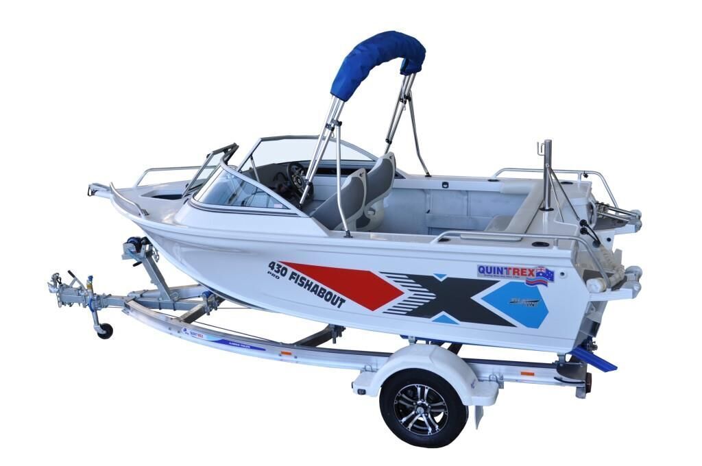 Quintrex 430 Fishabout Pro BMT PKG - 900 ATM