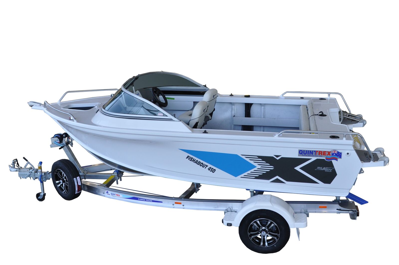 Quintrex 450 Fishabout L/S BMT Packages