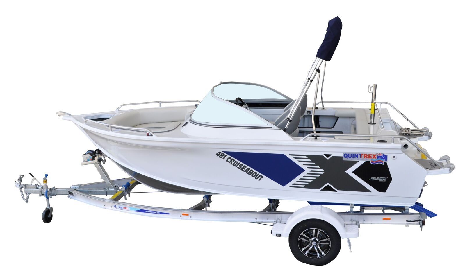 Quintrex 481 Cruiseabout L/S BMT Packages