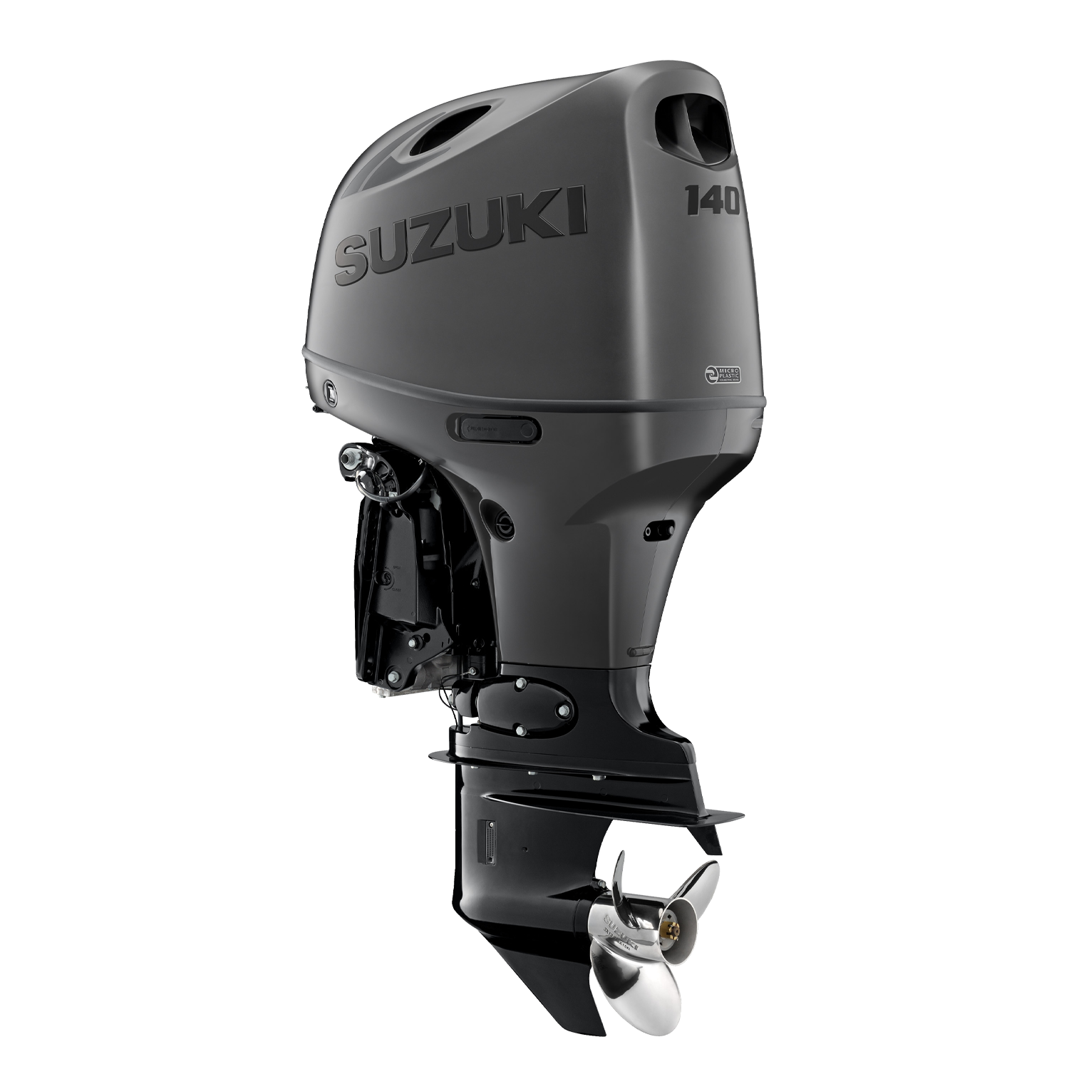 Suzuki DF140BT Stealth Outboard - Pearl Nebular Black