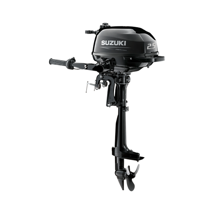 Suzuki DF2.5 Outboard - Manual Start &amp; Tilt Short Shaft [Shaft Length (inches): 15]