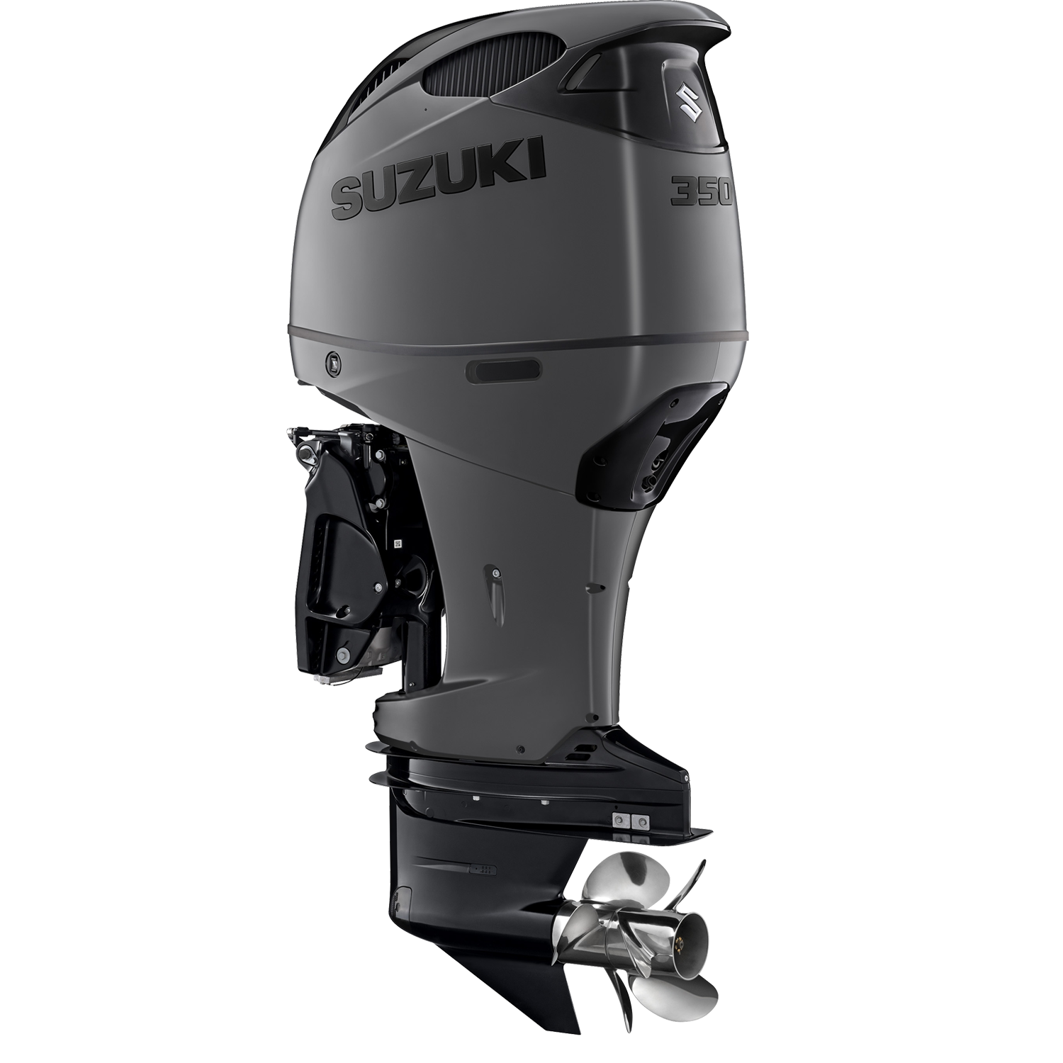 Suzuki DF350AT Stealth Outboard - Pearl Nebular Black