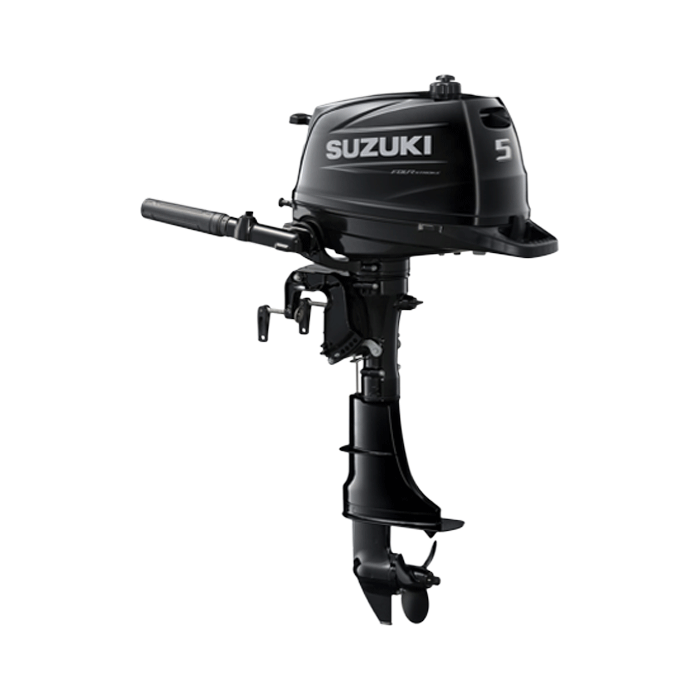Suzuki DF5A Outboard - Manual Start &amp; Tilt Short Shaft [Shaft Length (inches): 15]