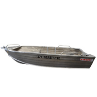 Stacer 379 Open Boats Seasprite Dinghy L/S + Move Trailers 749 ATM Single Axle 13" Unbraked Trailer