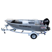 Stacer 429 Open Boats Rampage TS L/S + Move Trailers 749 ATM Single Axle 13" Unbraked Trailer