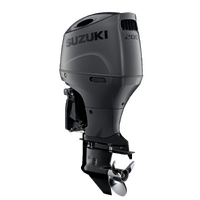 Suzuki DF200AP Stealth Outboard - Electric Start Extra Long Shaft [Shaft Length (inches): 25] - Pearl Nebular Black