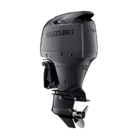 Suzuki DF250AUN Stealth Outboard - Pearl Nebular Black