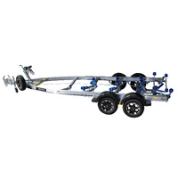 Move Trailers Alloy 1999 ATM Tandem Axle 13" Skid Braked Trailer Suits 5.7-5.9m Boats