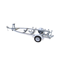 Move Trailers Fibreglass Mechanical Braked Single Axle Trailer Suits 4.5m - 5.9m Boats