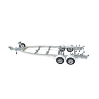 Move Trailers Fibreglass Mechanical Braked Tandem Axle Trailer Suits 5.3m - 6.2m Boats